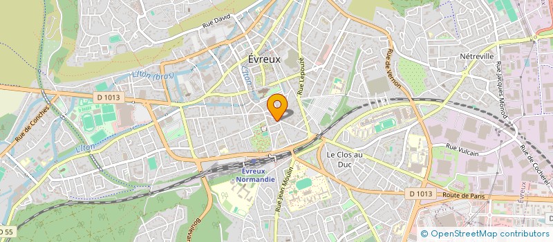 localisation de l'entreprise CCAM à EVREUX