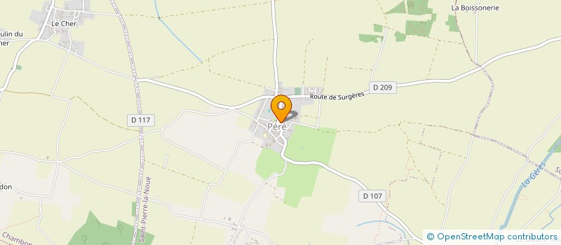 localisation de l'entreprise CCAM  BOUHET