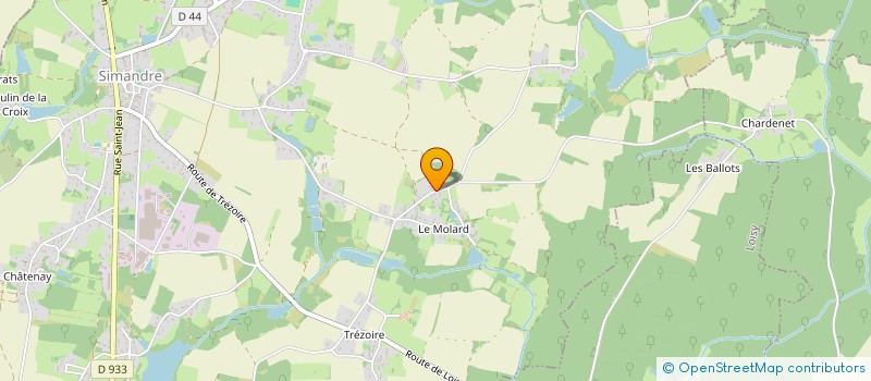 localisation de l'entreprise CCAMBIE HOLDING  SIMANDRE