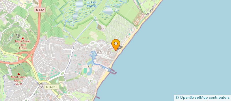 localisation de l'entreprise CCAP34  AGDE