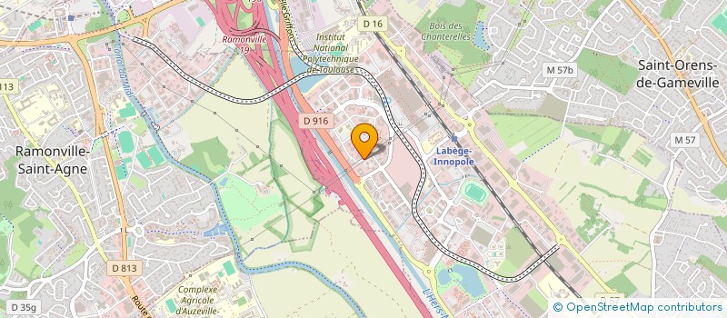 localisation de l'entreprise CCARRE CONSEIL  LABEGE