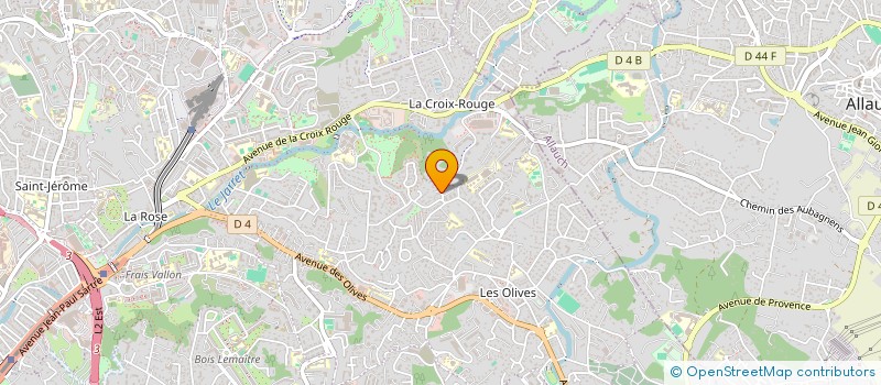 localisation de l'entreprise CCART JARDIN  MARSEILLE