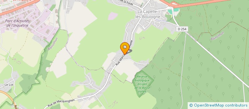 localisation de l'entreprise CCB  LA CAPELLE-LES-BOULOGNE