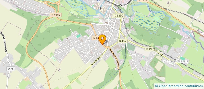 localisation de l'entreprise CCB  EU