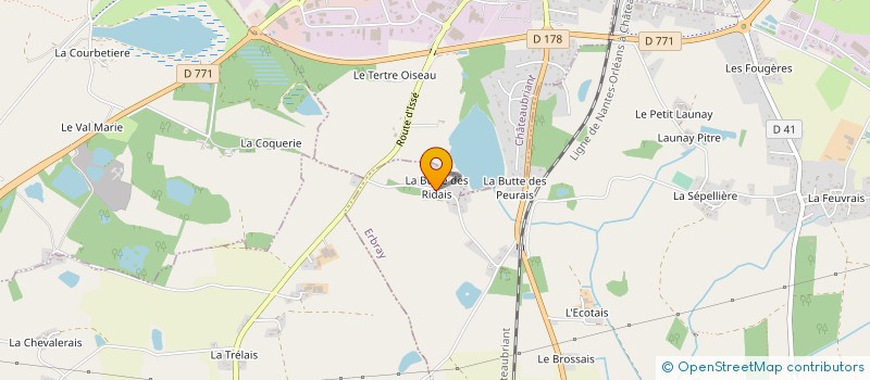 localisation de l'entreprise CCB FERRON à ERBRAY