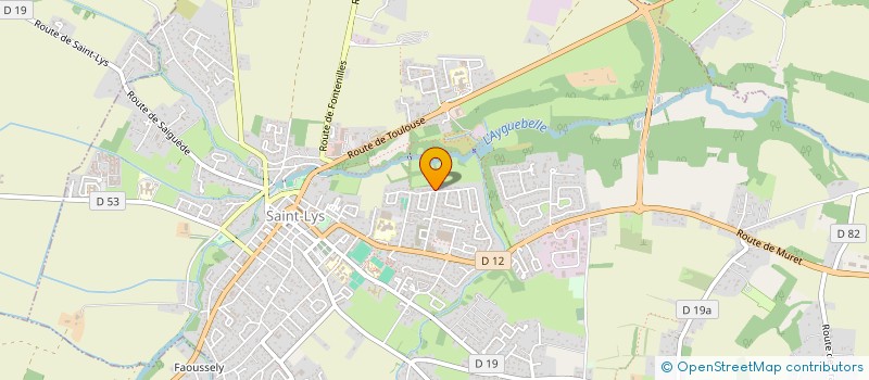 localisation de l'entreprise CCB MIDI PYRENEES  SAINT-LYS