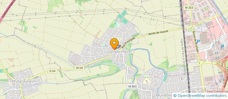 localisation de l'entreprise CCBD DRS M SAETTEL NGUYEN  LAMPERTHEIM