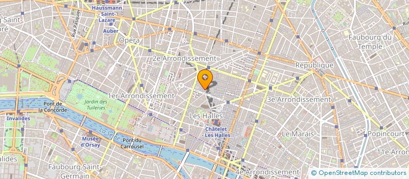 localisation de l'entreprise CCC à PARIS