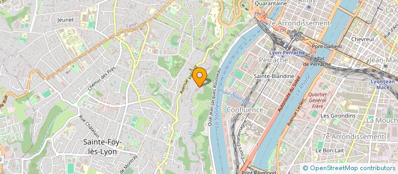 localisation de l'entreprise CCC-CLAUDE CHAVET CONSULTING  LA MULATIERE