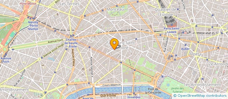 localisation de l'entreprise CCC COMMUNICATION HOLDINGS FRANCE  PARIS