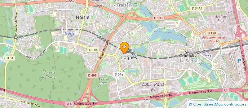localisation de l'entreprise CCC CONSULTING à LOGNES