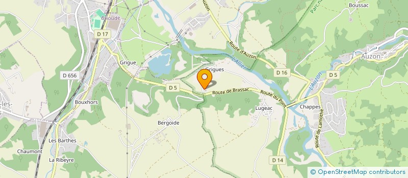 localisation de l'entreprise CCC PROJET  SAINT-HILAIRE