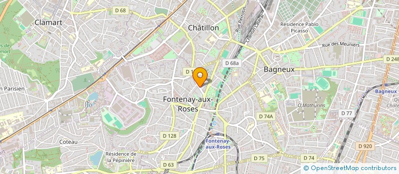 localisation de l'entreprise CCCARAMEL à FONTENAY-AUX-ROSES