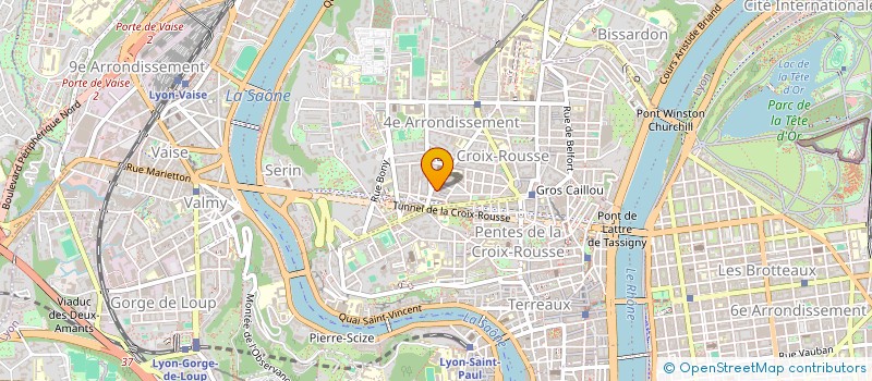 localisation de l'entreprise CCCJM VALLOIRE  LYON