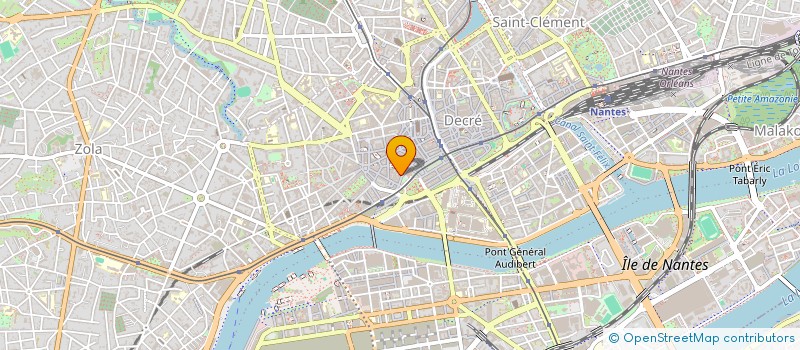 localisation de l'entreprise CCCLP  NANTES