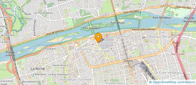 localisation de l'entreprise CCCORP  TOURS