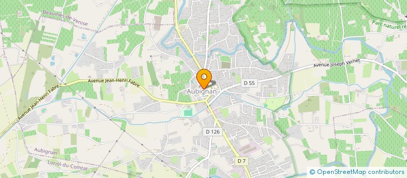 localisation de l'entreprise CCCP  AUBIGNAN