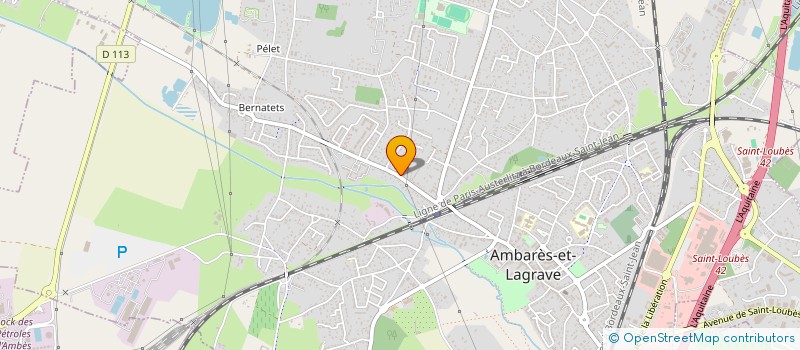 localisation de l'entreprise CCD AUTOS 33 à AMBARES-ET-LAGRAVE