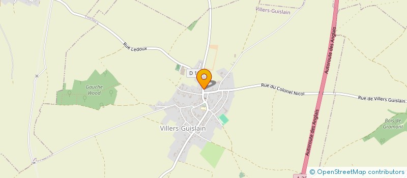localisation de l'entreprise CCD TERRASSEMENT PERE ET FILS à VILLERS-GUISLAIN