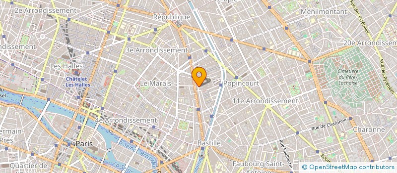 localisation de l'entreprise CCDE  PARIS