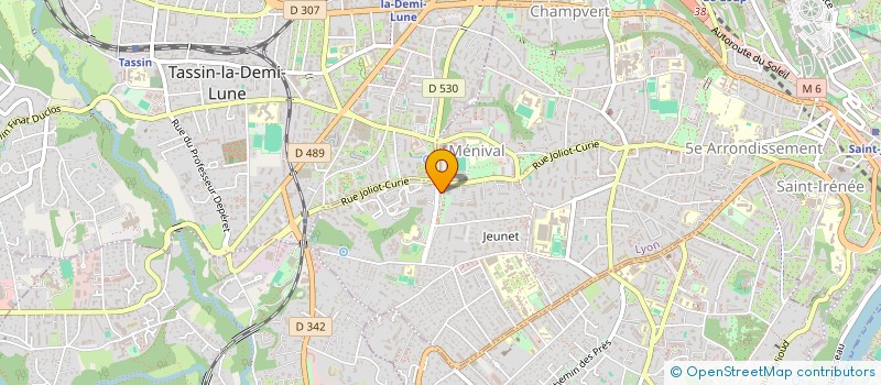 localisation de l'entreprise CCDI  LYON