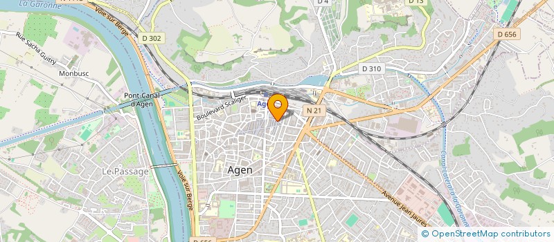 localisation de l'entreprise CCDI CREATION COMMERCIAL DIFFUS INTERNAT à AGEN