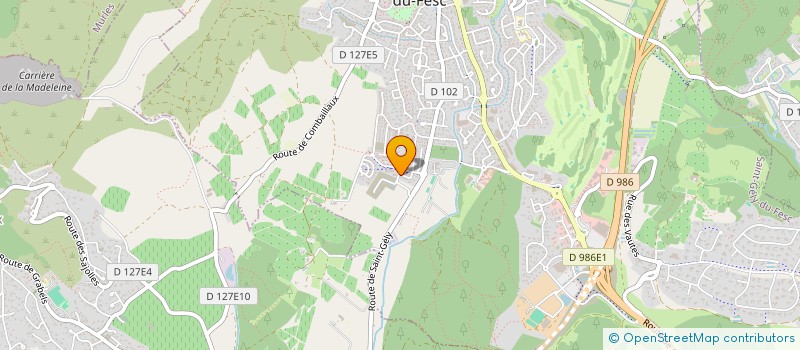 localisation de l'entreprise CCDM  TEYRAN