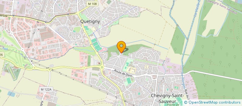 localisation de l'entreprise CCDMC  CHEVIGNY-SAINT-SAUVEUR