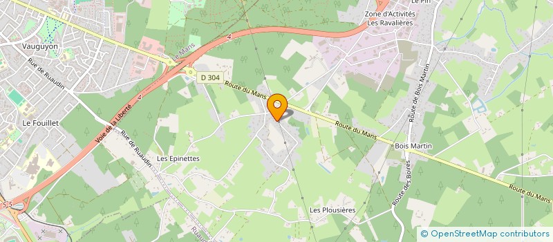 localisation de l'entreprise CCDP  CHANGE