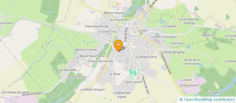 localisation de l'entreprise CCDS à LORRIS