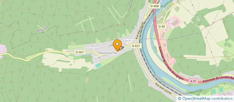 localisation de l'entreprise CCDS MED  MARBACHE