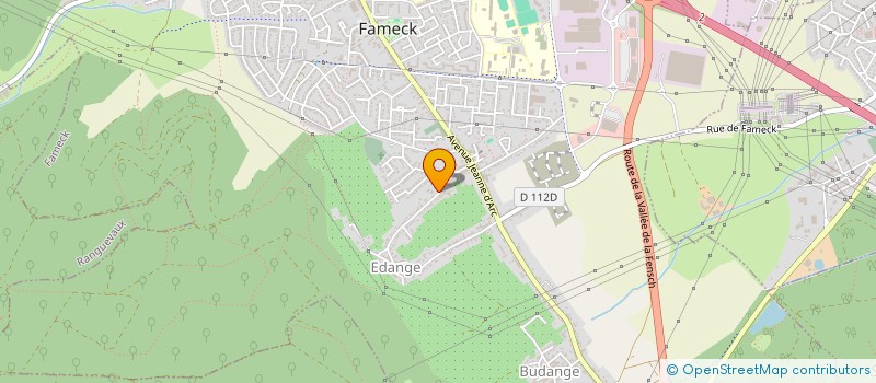 localisation de l'entreprise CCE  FAMECK