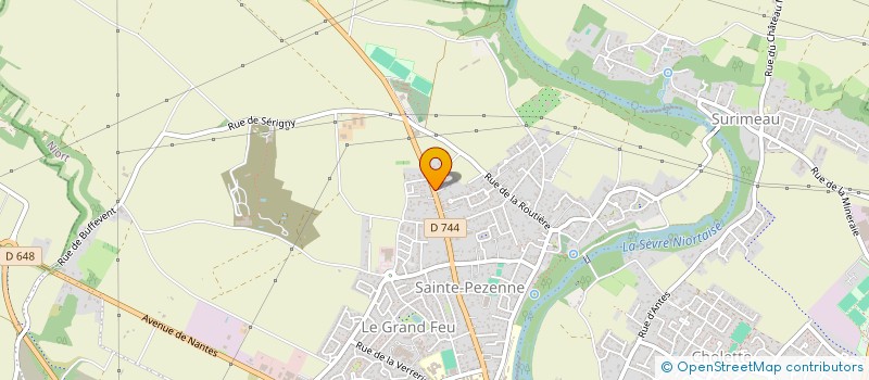 localisation de l'entreprise CCE ASSOCIES à NIORT