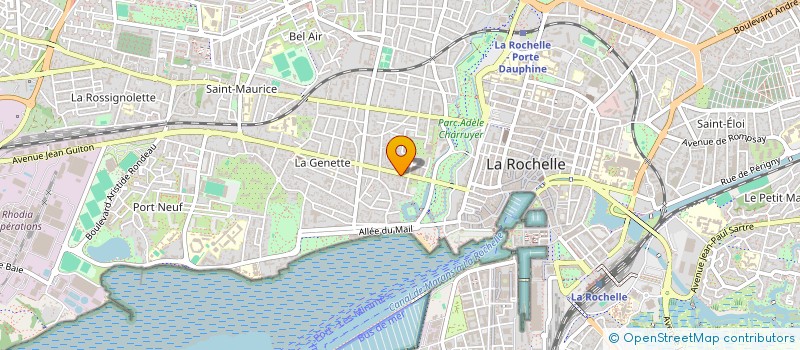 localisation de l'entreprise CCE BENSIMHON  LA ROCHELLE