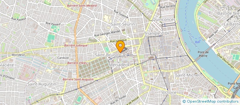 localisation de l'entreprise CCE CABINET CONSEIL ENTREPRISE à BORDEAUX
