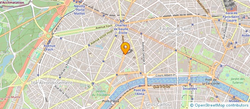 localisation de l'entreprise CCE CLAIRAC  PARIS