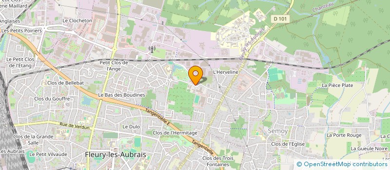 localisation de l'entreprise CCE FRANCE à FLEURY-LES-AUBRAIS