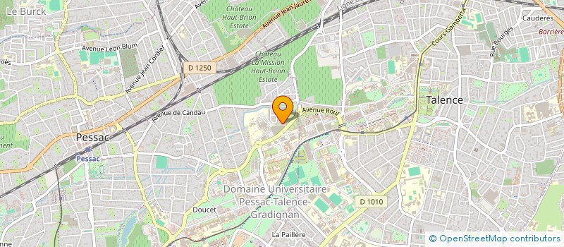 localisation de l'entreprise CCE INVEST à PESSAC