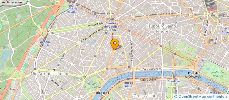 localisation de l'entreprise CCE TILLY  PARIS