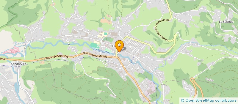 localisation de l'entreprise CCEAD  FRAIZE