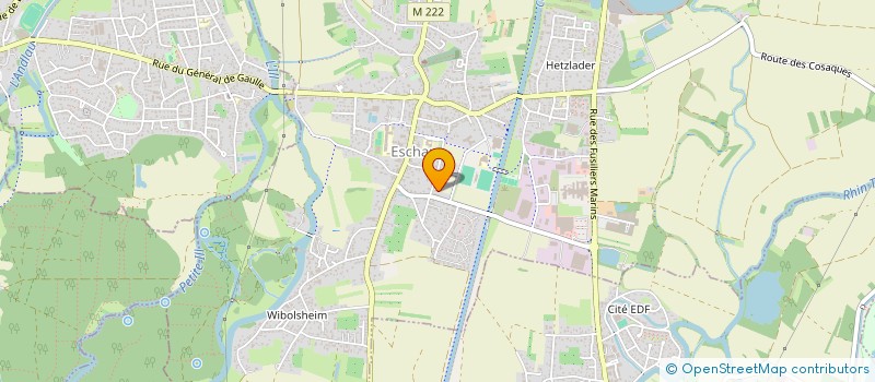 localisation de l'entreprise CCEB  ESCHAU