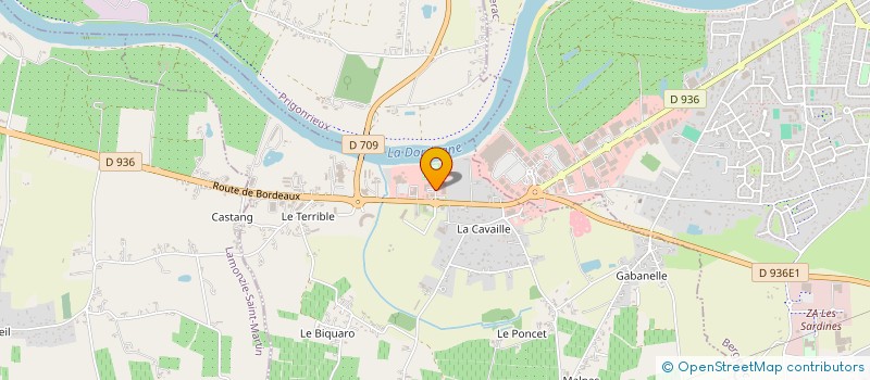 localisation de l'entreprise CCEM DUM'S  SAINT-LAURENT-DES-VIGNES