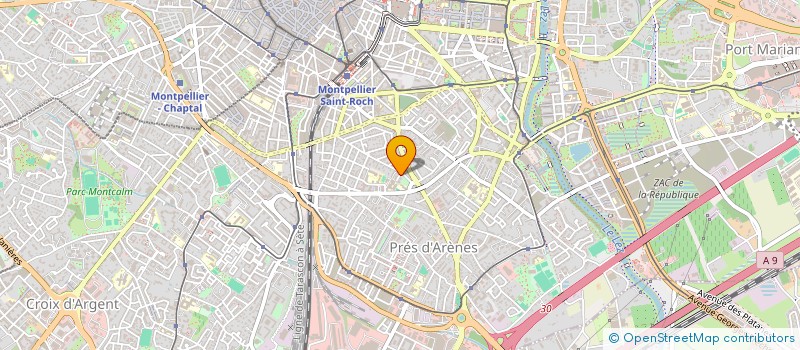 localisation de l'entreprise CCEPAGE à MONTPELLIER