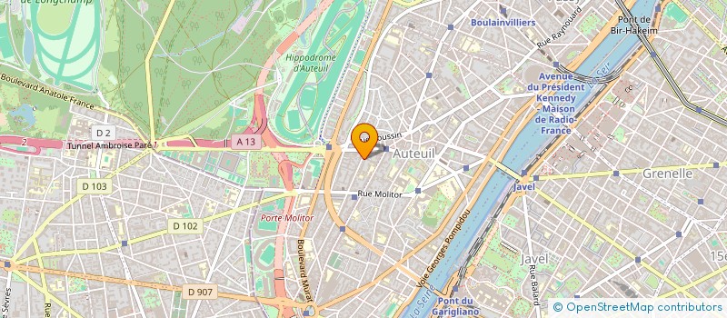 localisation de l'entreprise CCET CONSULTING  LEVALLOIS-PERRET