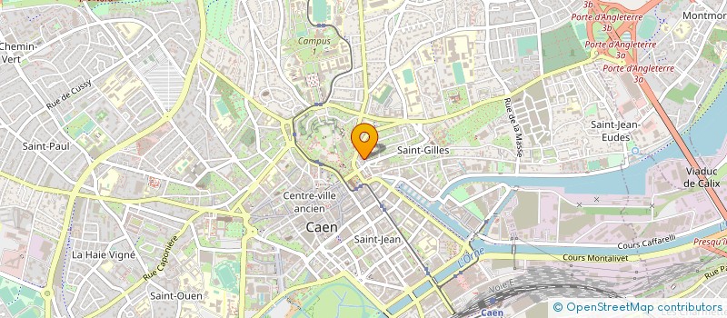 localisation de l'entreprise CCEV à CAEN