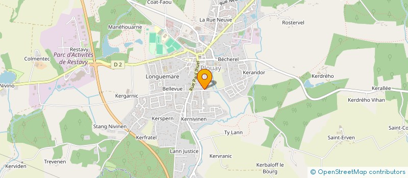 localisation de l'entreprise CCF  PLOUAY