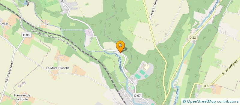 localisation de l'entreprise CCF CHAUD FROID  LIMESY