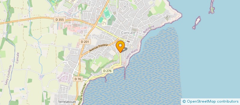 localisation de l'entreprise CCF1C  CANCALE