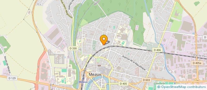 localisation de l'entreprise CCFP SPORTS à MEAUX