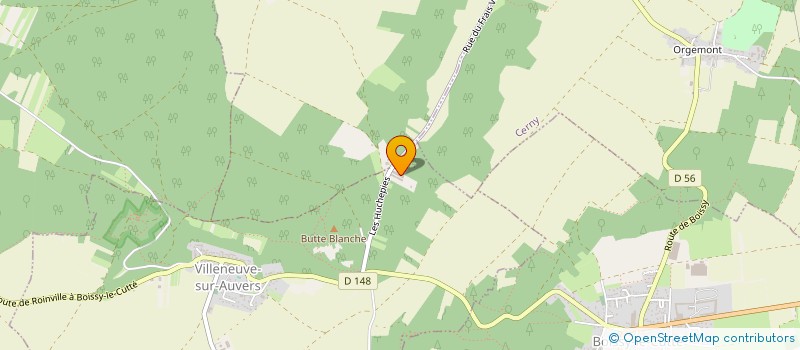 localisation de l'entreprise CCG AUTOMOBILES  VILLENEUVE-SUR-AUVERS